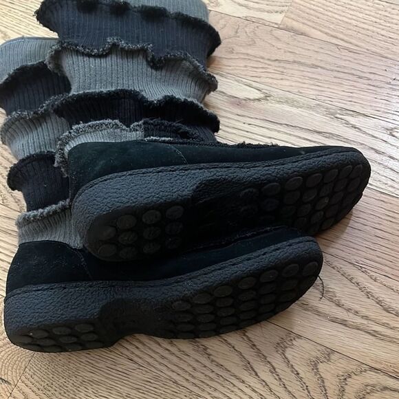 SAM ELDERMAN FAUX FUR LINED BOOTS SIZE 9 1/2 - Picture 3 of 8